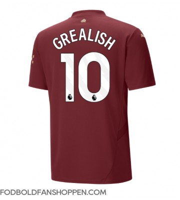 Manchester City Jack Grealish #10 Tredjetrøje 2024-25 Kortærmet
